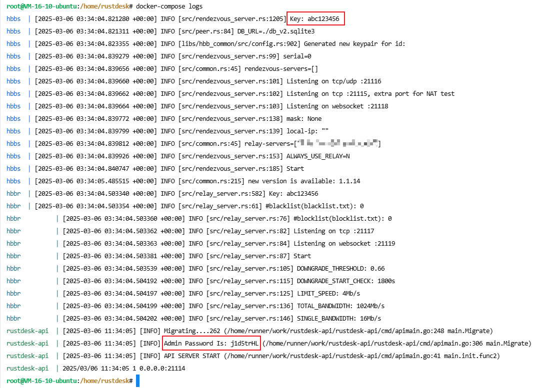 图片[7]-腾讯云锐驰型轻量服务器搭建开源远程桌面软件RustDesk中继服务器小记-Rain's Blog